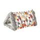 thumbnail image 3 of Cojín de casa cálido para gatos 2 en 1, cojín de terciopelo Reversible suave lavable, manta para perros, tienda de campaña, cueva, cama para mascotas , triángulo, 3 of 5
