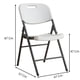 thumbnail image 2 of Silla Plegable Blanca para Eventos, 2 of 4