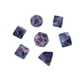 thumbnail image 5 of Juego De Dados De Poliedro Portátil De 7 Piezas Juego De Dados Multicolores Para Juego De Mesa Gris, 5 of 5