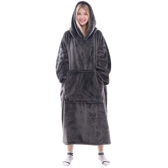 Sudadera Portátil Gris Oscuro Para Mujer Hombre