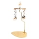 thumbnail image 2 of Giratorio Spinner Candle Tea Light Holder Mesa Home Desktop Decor Snow Deer, 2 of 5