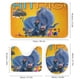 thumbnail image 3 of Hitpig-theme 4-Piece Shower Curtain Set with Rugs, Waterproof Bathroom Decor Set Includes Bath Mat, U-Shaped Rug, Toilet Lid Cover and Curtain with Hooks, 3 of 6