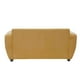 thumbnail image 4 of Sofa 3 Cuerpos Kansas Felpa-Mostaza, 4 of 5