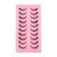 thumbnail image 1 of Unique Bargains 10 Pares de Pestañas Postizas para Maquillaje Negro DH06-04, 1 of 5