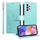 thumbnail image 1 of Funda Cartera para Samsung Galaxy A23 4G/5G Perro Cachorro Grabado con Tarjetas Soporte Correa Verde, 1 of 6