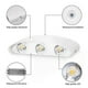 thumbnail image 2 of Aplique 8 Focos Blanco LED Exteriores Pared Luz Calida Lau, 2 of 3