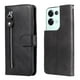 thumbnail image 1 of Funda con Cremallera para OPPO Reno 8 Pro Plus 5G, Carcasa Cartera de Cuero PU con Soporte y Tarjetero, 1 of 6