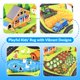 thumbnail image 4 of Alfombra de juego Cavorel Kids 122x183 cm Granja y Coches, 4 of 7