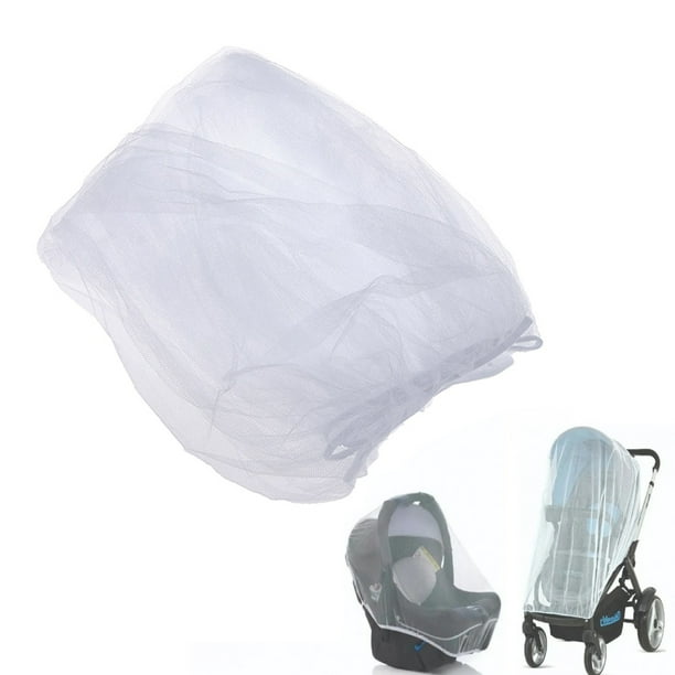 Mosquitera Universal para Cochecito Portabebes y Moises Blanco