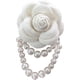 thumbnail image 1 of Broches de flores de camelia de tela, alfileres, borlas de perlas, broches de joyería para mujeres, cuello de camisa, accesorios de ropa, regalos de fiesta y boda, acero de aleación, sin piedras preci, 1 of 7