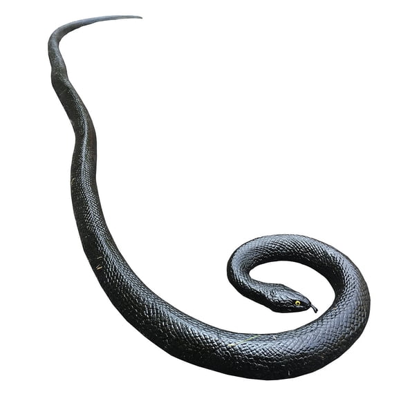 Juguete de goma con forma de serpiente COTOSEY, 53 cm, realista, falsa para bromas