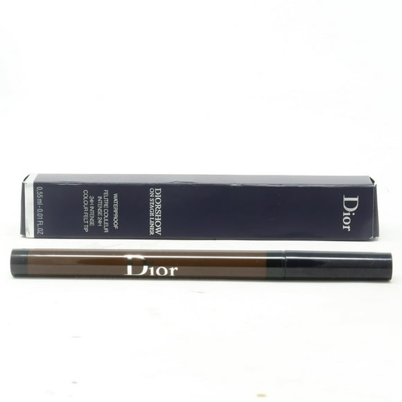 Dior Delineador de Ojos Resistente Al Agua On Stage 781 Marrón Mate 0,01 Oz/0,55 Ml Nuevo con Caja