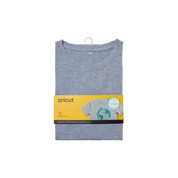 Remera Cricut para Hombre Cuello Redondo Gris M