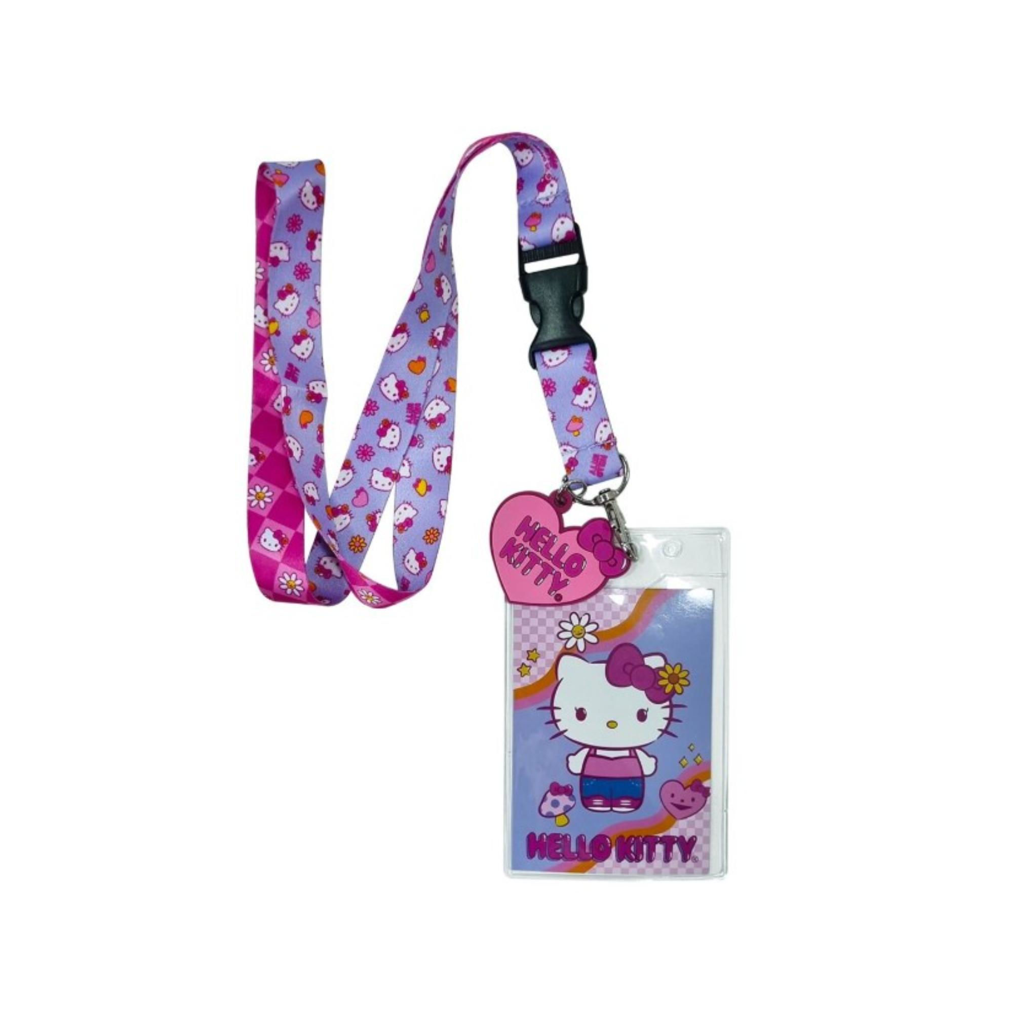 Lanyard Charm Y Porta Credencial Hello Kitty Proarte