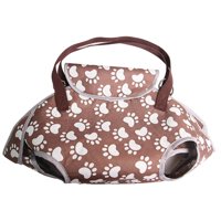 Magideal - Pet Carrier Bolsa De Viaje Bolsa De Transporte Perrera Bolso De Mano Cómodo Transportín Para Perros Gato Transportín Para Perros Pequeños, , Marrón S