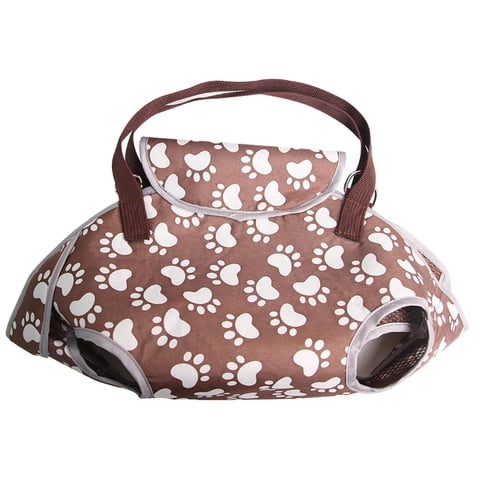 Magideal - Pet Carrier Bolsa De Viaje Bolsa De Transporte Perrera Bolso De Mano Cómodo Transportín Para Perros Gato Transportín Para Perros Pequeños, , Marrón S