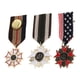 thumbnail image 2 of 3x Vintage Unisex Medalla Ejército Insignias Estrella Broche Pin Joyería, 2 of 5
