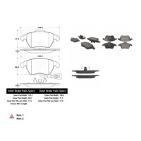 Posiquiet - Pastillas Freno Para Auto 104.11071