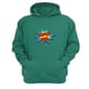 thumbnail image 1 of Polerón Canguro Super Girl Verde Aguamarina Talla S Unisex, 1 of 2