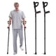 thumbnail image 1 of Muletas de antebrazo VEVOR plegables para caminar, altura ajustable, 1 of 9