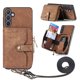thumbnail image 1 of Funda Tipo Cartera con Correa Cruzada para Samsung Galaxy S24 Protección Contra Golpes Marrón, 1 of 6