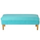 thumbnail image 1 of Banqueta Provenza Liso 2c Felpa 04 Turquesa, 1 of 2