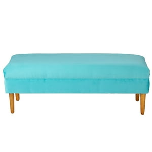 Bodevir - Banqueta Provenza Liso 2C Felpa 04 Turquesa