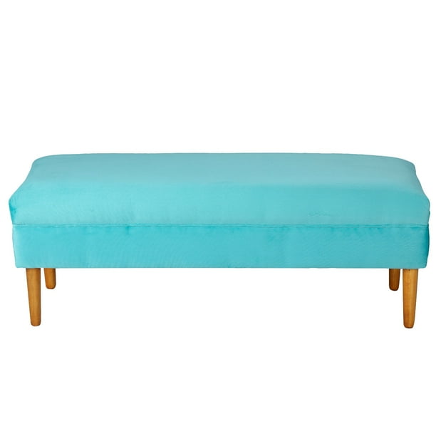 Banqueta Provenza Liso 2c Felpa 04 Turquesa