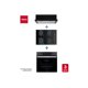 thumbnail image 1 of Horno Empotrado Electrico Hbb 510 Bk Negro 67 Litros + Encimera A Gas 4 Quemadores + Campana, 1 of 10