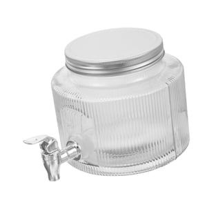 Bothyi - Dispensador De Bebidas De Vidrio Para Refrigerador, Dispensador De Bebidas Para El Hogar, Barbacoa, Picnic