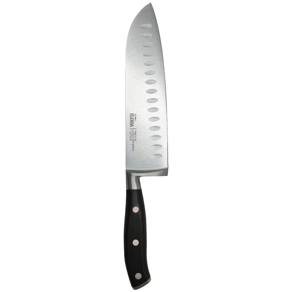Disparo - Cuchillo Santoku Wayu Limited 31cm Acero Filo Unico