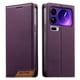 thumbnail image 1 of Funda Tipo Cartera de Cuero Sintético para XIAOMI 17 Pro Bloqueo RFID, con Ranuras para Tarjetas y Bolsillo para Efectivo, Cierre Magnético Fuerte Morado, 1 of 6