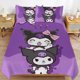 thumbnail image 1 of Kuromi Duvet Cover Set 3 Piece Bedding Set Double Sided Printing Decorative Comforter Cover Set, 1 of 5
