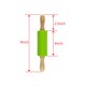 thumbnail image 2 of Rolling Pin Miokun para niños, 12 unidades, silicona y madera, 23 cm, 2 of 7
