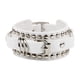 thumbnail image 5 of Pulsera De Cuero PU Con Remaches Ajustables Para Ciclismo, Mujeres Y Ni?as, Color Blanco, 5 of 5