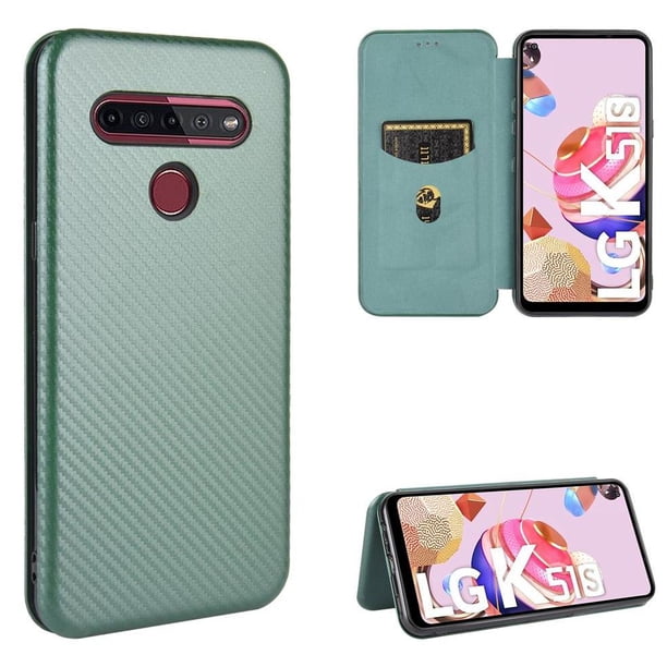 Funda Flip para FOXDOCK LG K41S - Funda magnética de negocios, funda protectora delgada