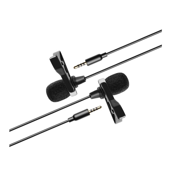 Micrófono Lavalier Knox Gear Omnidireccional Paquete de 2