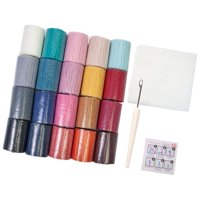 Bothyi - Kits De 20 Piezas De Gancho De Pestillo Para Alfombras De Ganchillo, Fundas De Cojín, Hilo Para Manualidades D