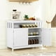thumbnail image 4 of MUEBLE BUFFET APARADOR BLANCO PARA LIVING COMEDOR O SALA DE ESTAR, 4 of 7