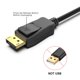 thumbnail image 4 of Cable BENFEI DisplayPort a DisplayPort 4,5 m 4K @60Hz negro, 4 of 8