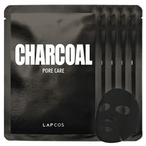Mascarilla Lapcos Charcoal Con Ácido Salicílico Y Aceite De Árbol De Té