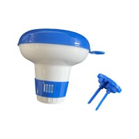Magideal - Dispensador De Flotador De Piscina, Flotador De Piscina Ajustable, Accesorios De Piscina Para Parques Acuáticos, Piscinas Grandes Y Pequeñas, Bañeras