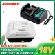 thumbnail image 1 of Herramienta BL1813G Batería 4.0AH+cargador DC18WA set para Ma-kita 18V Eléctrico BL1815G li-ion BL1820G BL1825G 196367-3 BL1811G BL1813G BL1815G, 1 of 10