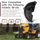 thumbnail image 4 of Cubierta de correa de plataforma HTJYMY 731-06496, paquete de 2, compatible, 4 of 7