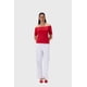 thumbnail image 4 of Polera Mujer Con Bardot Rojo, 4 of 4