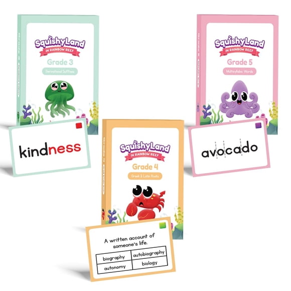 Paquetes de cartas The Fidget Game – Grados 3‑5