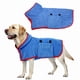 thumbnail image 1 of Uxcell Abrigo Secado para Perros, Batas para Perros Después del Baño Bata Súper Absorbente Toalla Suave Ajustable, (S, Azul), Para Secado Rápido Mantener Caliente Mascotas, 1 of 7