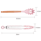 thumbnail image 2 of Juego de utensilios de cocina de 2 piezas, de madera, fáciles de limpiar, antiadherentes, color rosa, 2 of 5