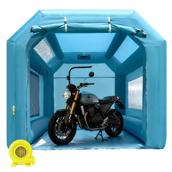 Cabina de Pintura OZIS 3,3 x 2,5 x 2,2 m con Ventilador y Filtro