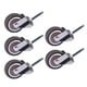 thumbnail image 5 of 5 uds ruedas para cuna ruedas universales, ruedas giratorias suaves silenciosas sin ruido para trabajo pesado ruedas giratorias con vástago giratorio 5 cm de diámetro, 5 of 5